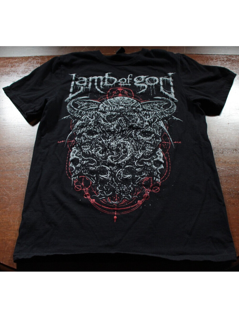 Lamb of God 2023 North American Tour Concert T-Shirt Black Shirt S